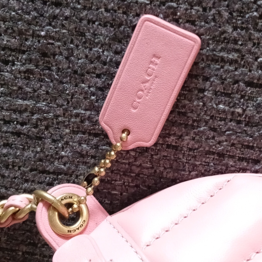 ๐๏ธ ๐HTF Coach๐ - Quilted Chain Belt Bag - Picture 5 of 15